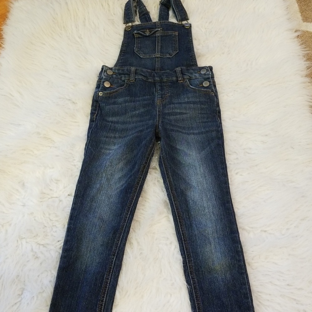 Girls Cherokee Jean Bib Overalls Size Small